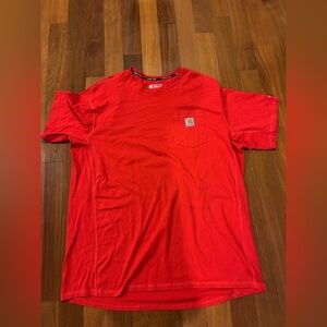 Carhartt Men's Vibrant Red Short Sleeve Tee